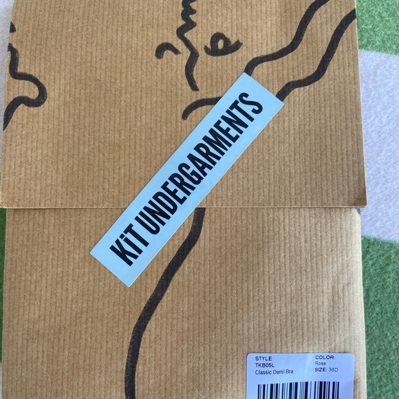 Kit undergarments Classic Demi Bra in rose sz 36D BRAND NEW - Picture 3 of 3